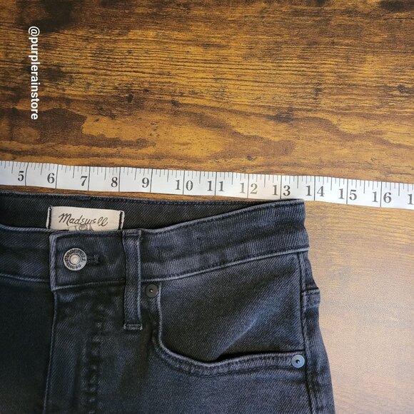 Madewell Jeans Size 27 Curvy High Rise Skinny Starkey Wash MB379 Tummy Control - Picture 8 of 13